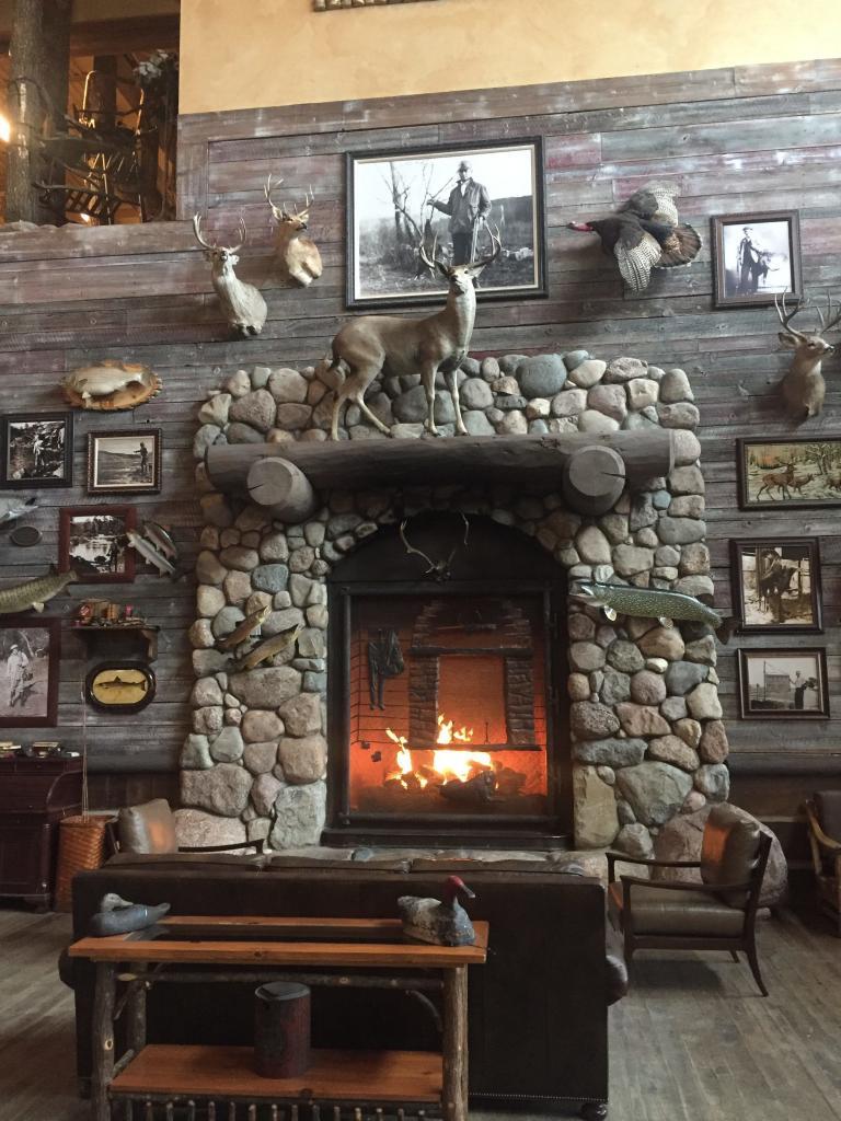 bass pro fireplace