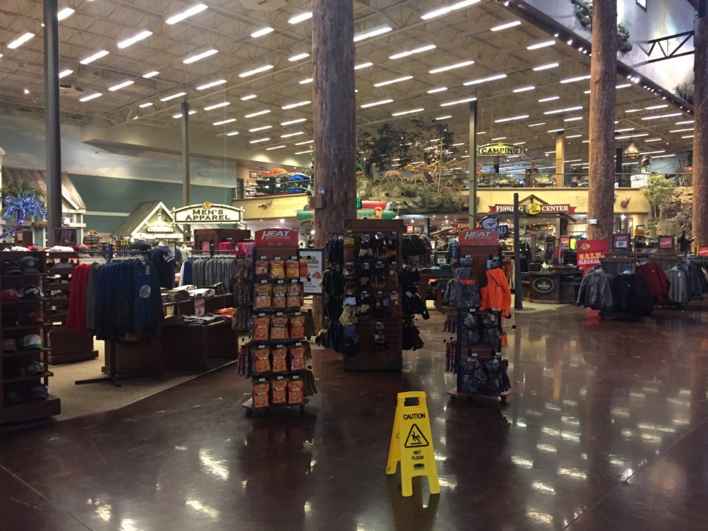 bass pro inside