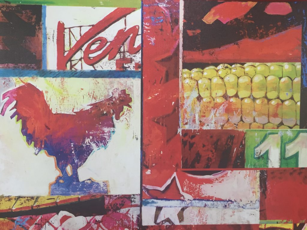 kfc mural